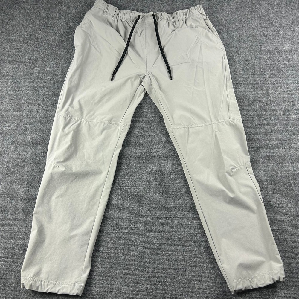 BYLT‎ Wander Pants Mens XXL Gray Stretch Nylon Jogger Hiking Travel